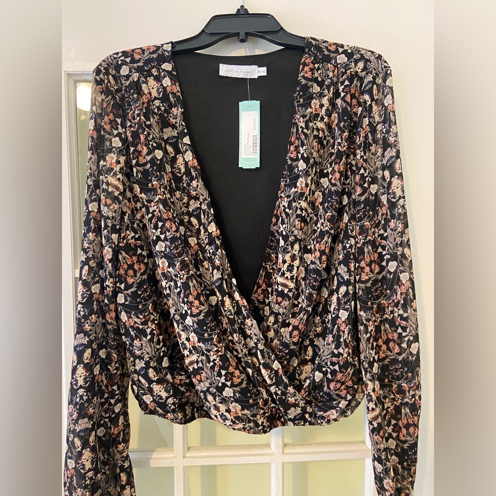 All In Favor Floral Blouse.